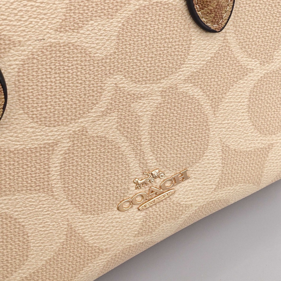 COACH Maggie Tote Bag / Shopping Bag / Shoulder - Crossbody - Handbag, Small Size, Women's Style, Taupe