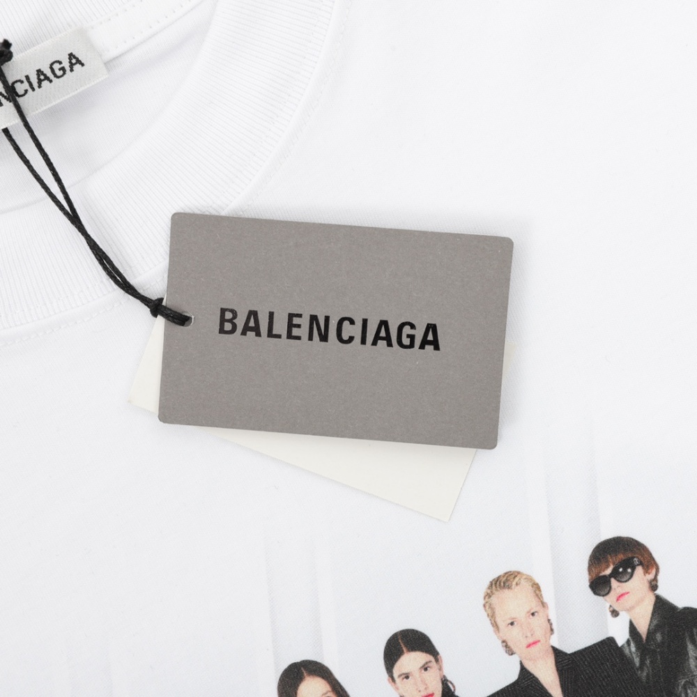 Balenciaga All - Star Character Print Short - Sleeve Shirt