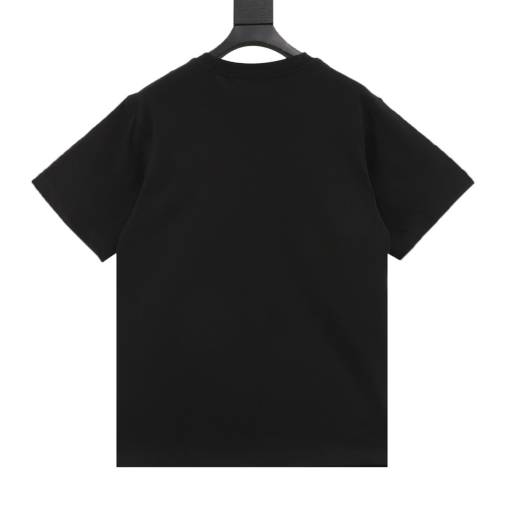 Burberry Oak Leaf Shield Logo Embroidered Short - Sleeve Shirt