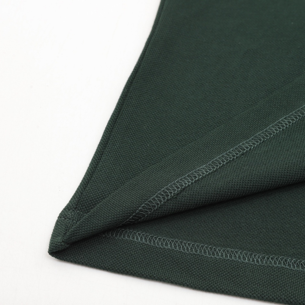 Moncler short - sleeve polo shirt with sleeve webbing