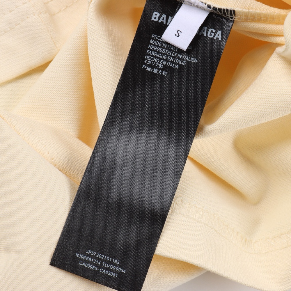 Balenciaga Classic Style Short-sleeved T-shirt with Collection of Classic Logos