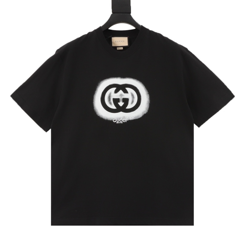 Gucci Double G Shadow Print T - Shirt