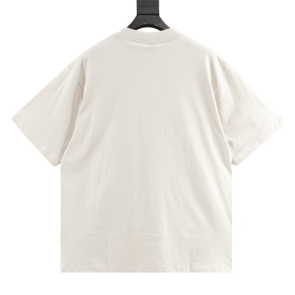 Balenciaga Blurred English Letter Print Short - Sleeve T - shirt