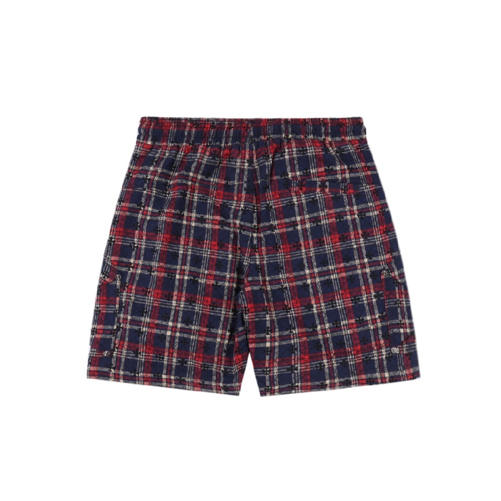 Chrome Hearts Cross - Print All - Over Vintage - Style Casual Shorts