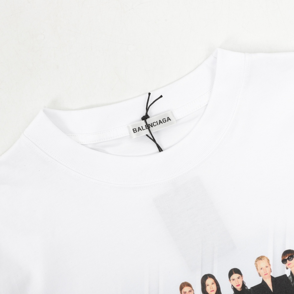 Balenciaga All - Star Character Print Short - Sleeve Shirt