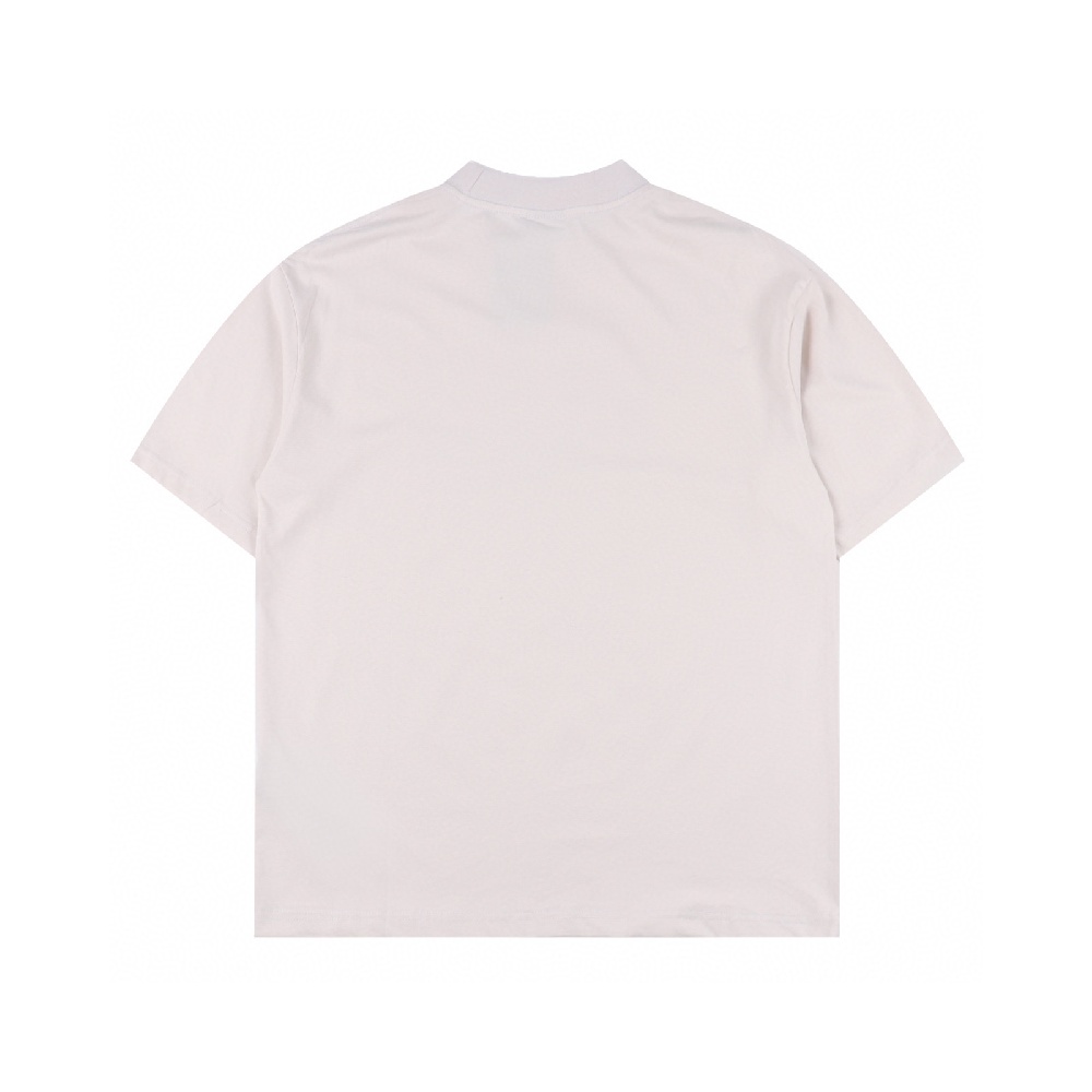 Balenciaga Short-sleeved T-shirt with Inkjet Dissolved Coke Design