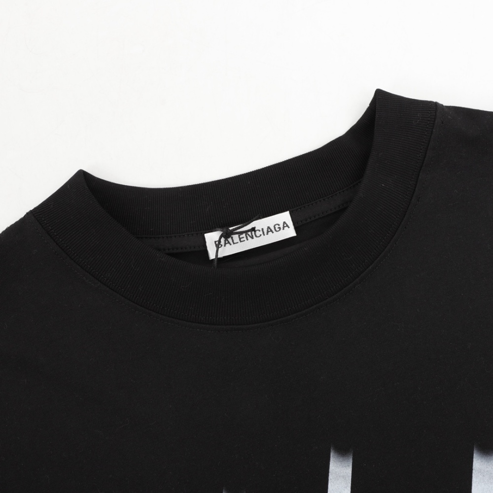 Balenciaga All - Star Characters Printed Short - Sleeve Top