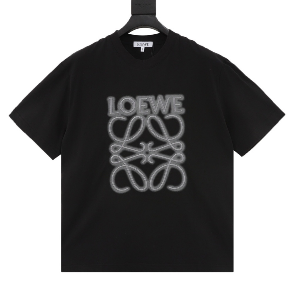 Loewe Classic Shadow Print and Embroidery T - shirt