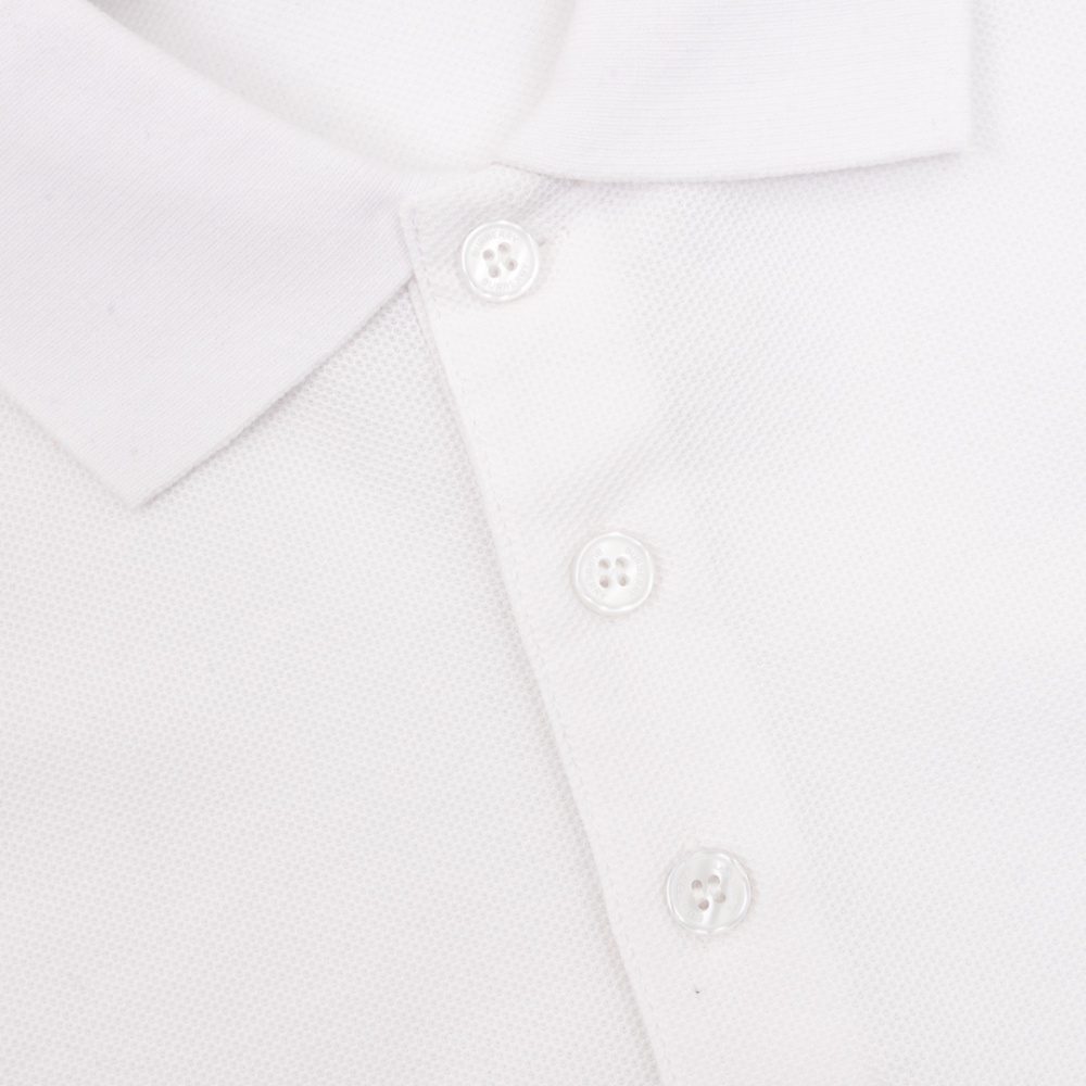 BURBERRY BBR Shield Contrast - Stitch Short - Sleeve Polo Shirt