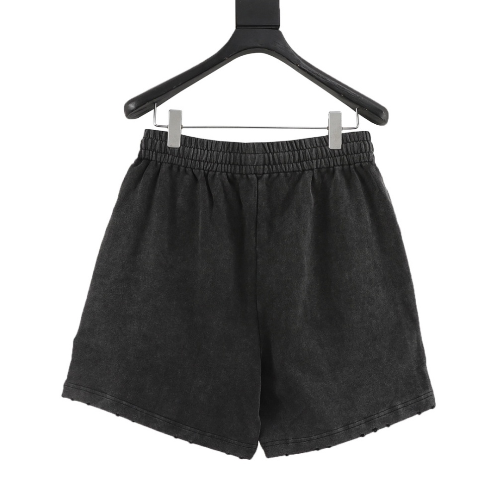 Balenciaga Hand - drawn Letter Terry Shorts