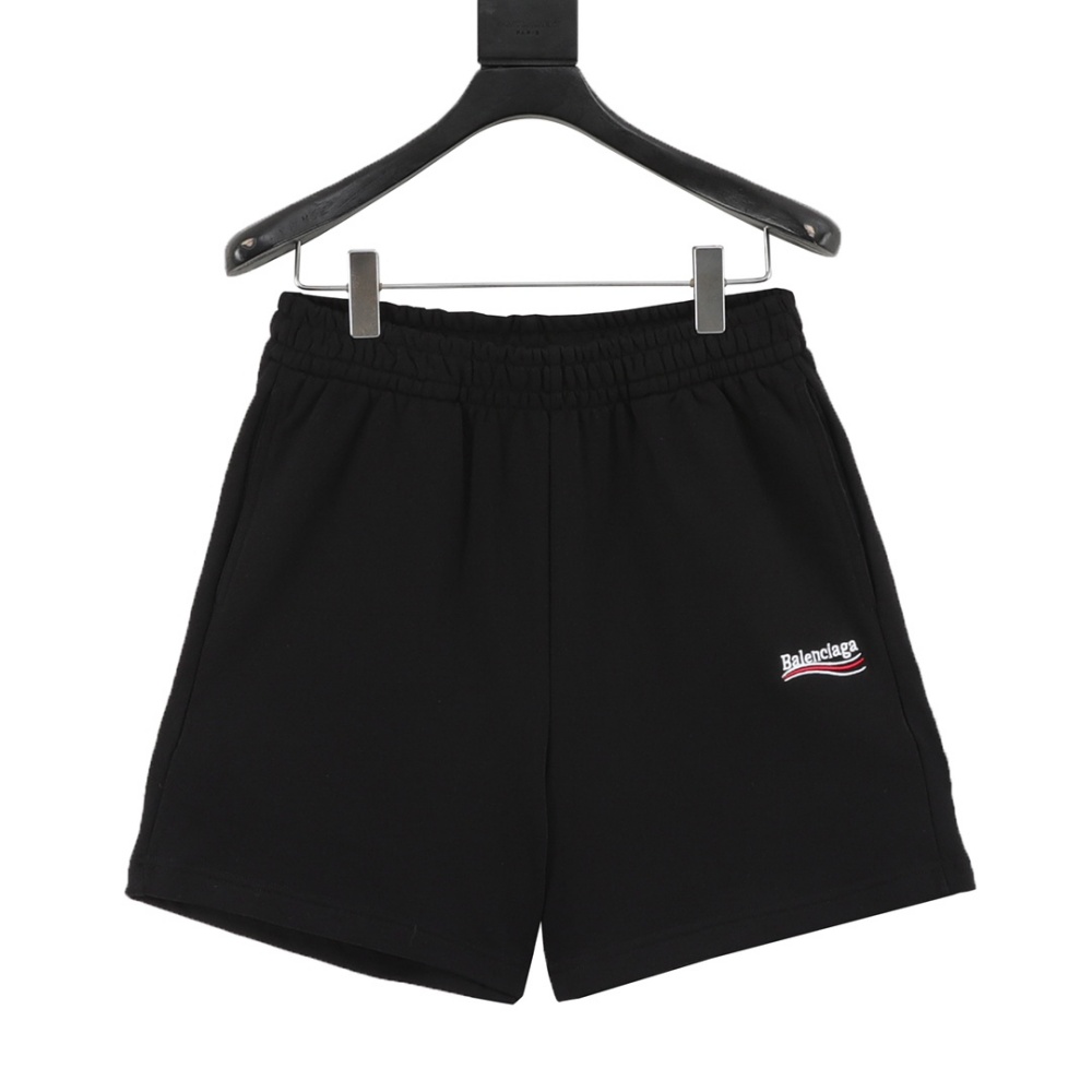 Balenciaga Coke Embroidered Small Logo Shorts