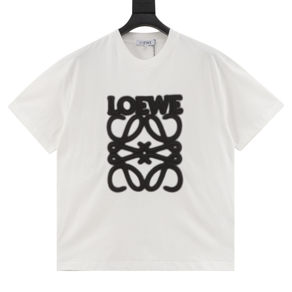 Loewe Classic Shadow Print and Embroidery T - shirt