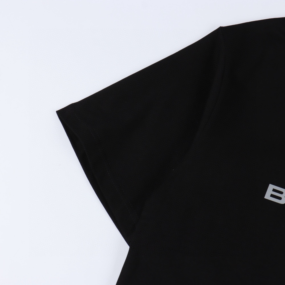 Balenciaga Reflective English Short - Sleeved T - shirt