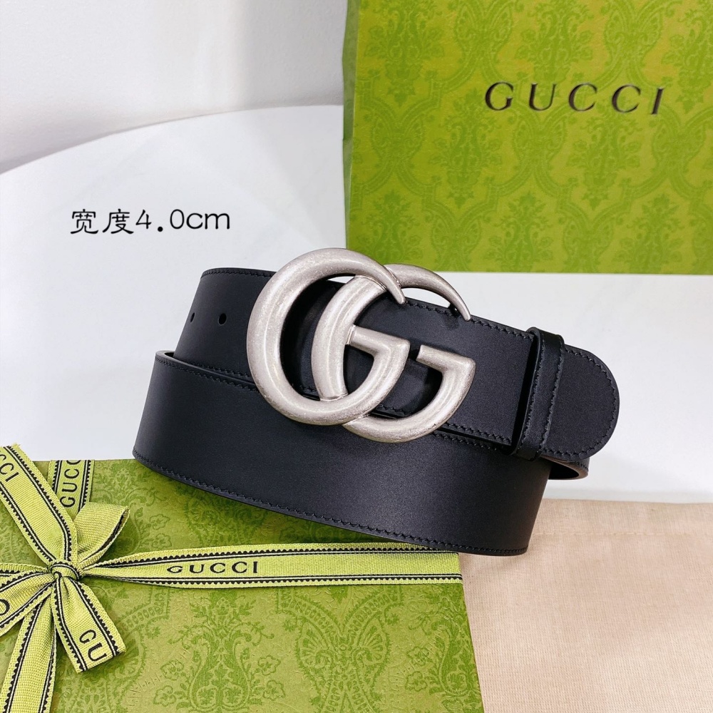 Gucci belt, made of custom - imported original leather. It's a classic best - selling item with a width of 4.0 cm.