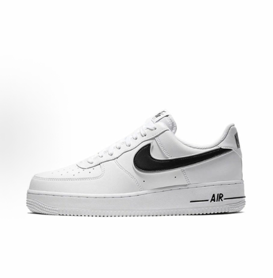 Nike Air Force 1 07 Cowhide Classic Retro style Durable low-top sneakers for man and  womanPure white