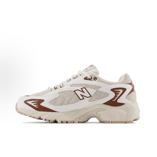 New Balance NB 725 retro sports shock-absorbing wear-resistant low-top casual running shoes for men and women the same gray white