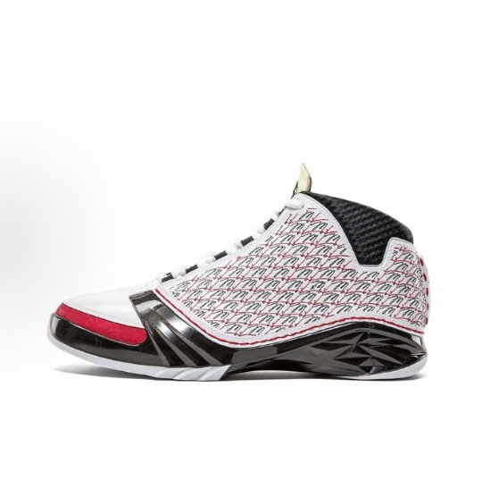 Jordan Air Jordan 23 White Varsity Red Comfortable casual retro basketball shoes men's white varsity red