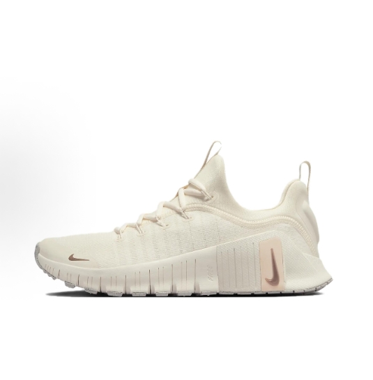 Nike Free Metcon 6 is a comfortable and versatile low-top training shoe in white, suitable for both men and women