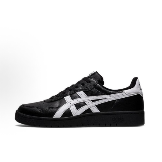 Asics JAPAN S comfortable and versatile low-top sneakers in black and white for both men and women