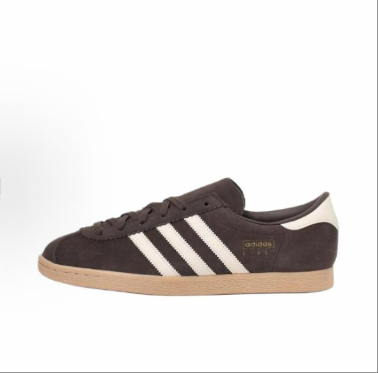 adidas originals Stadt Comfortable, versatile, thin-soled, anti-slip, wear-resistant, low-top sneakers, black for both men and women