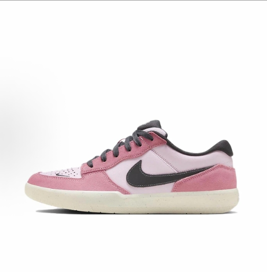 Nike SB Force 58 low-top training shoes in pink and black for both men and women