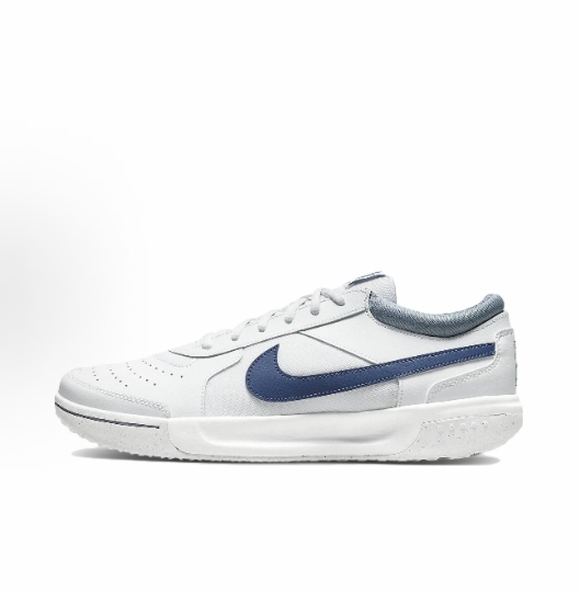 Nike Court Lite 3 Zoom low-top tennis shoes for men and women in white and blue