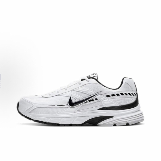 Nike Initiator Sports Comfort Retro Low-top Casual Urban commuting Running Shoes for Men and woman in black and white