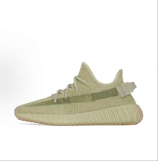 adidas originals Yeezy Boost 350 V2 Comfortable, versatile, low-top casual shoes for men and women in gray and orange