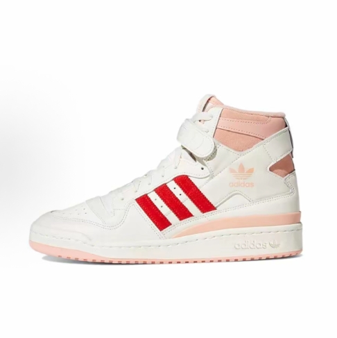 MARVEL/ Marvel x adidas originals FORUM 84 Hi Two-layer Cowhide top-layer cowhide Marvel Collaboration Wrapped Anti-slip Wear-resistant Lightweight High-top Sneakers for men and women