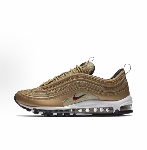 Nike Air Max 97 Retro classic, lightweight, shock-resistant design, Wear-resistant, low-top running shoes for men and women , white