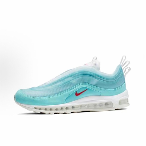 Nike Air Max 97 Retro classic, lightweight, shock-resistant design, Wear-resistant, low-top running shoes for men and women , white