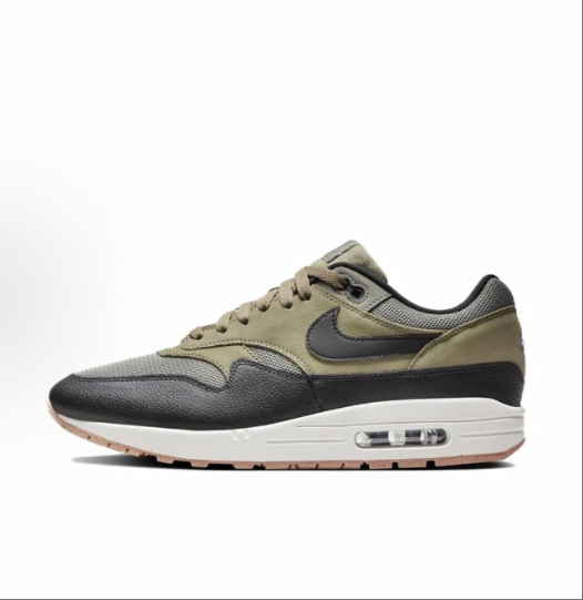 Nike Air Max 1 '86 PRM comfortable and versatile low-top casual shoes for both men and women in black, blue and pink