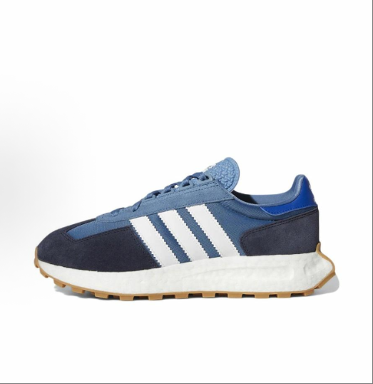 adidas originals Retropy E5 boost comfortable anti-slip low-top casual shoes for men and women, grey, white and black