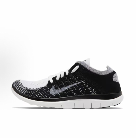 Nike Free RN 4.0 Barefoot fabric anti-slip lightweight low-top casual running shoes for men and women - Rainbow