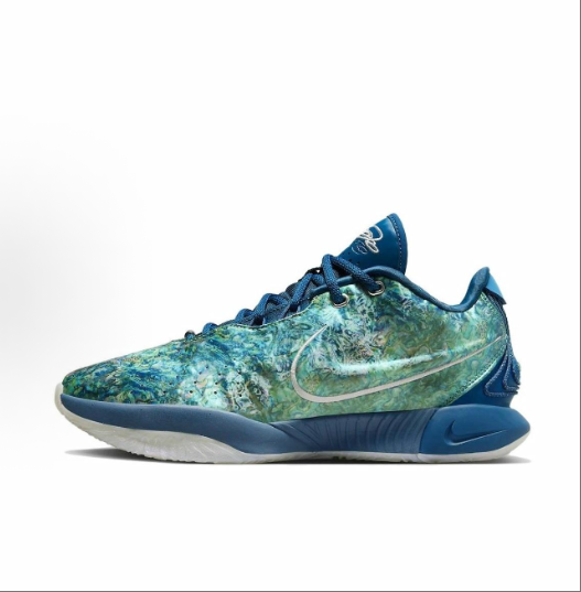 Nike Lebron 21 Comfortable Casual Low-top Life Casual Shoes for Men and women in green