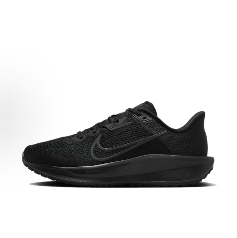 Nike Quest 6 sports comfort low-top running shoes for men and women in black, white and grey