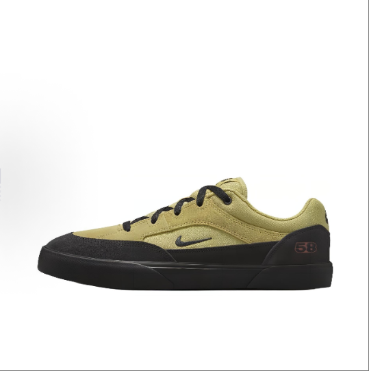 Nike SB MALOR Fashion Series Soft, comfortable, thin-soled, anti-slip, wear-resistant, low-top sneakers, man and women Khaki color >