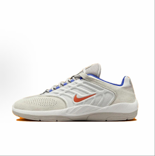 Nike Sb Vertebrae suede comfortable, versatile, shock-absorbing, wear-resistant, low-top casual shoes for men and women, red