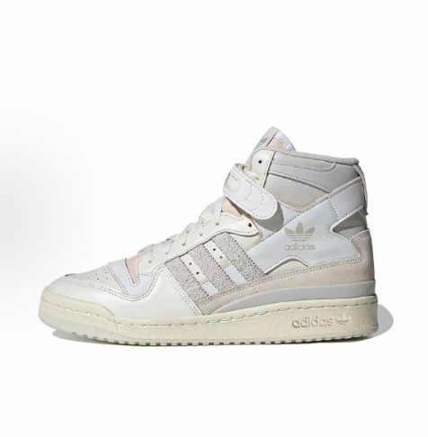 MARVEL/ Marvel x adidas originals FORUM 84 Hi Two-layer Cowhide top-layer cowhide Marvel Collaboration Wrapped Anti-slip Wear-resistant Lightweight High-top Sneakers for men and women