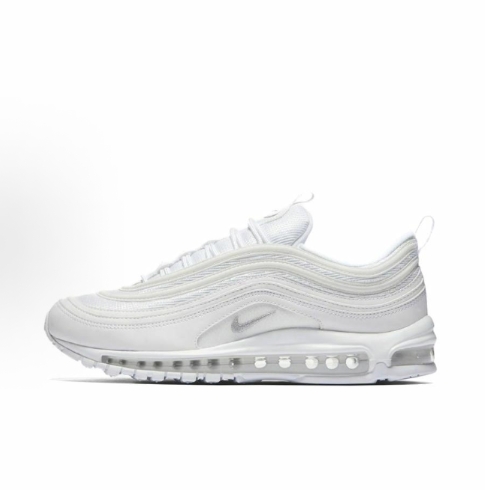 Nike Air Max 97 Retro classic, lightweight, shock-resistant design, Wear-resistant, low-top running shoes for men and women , white