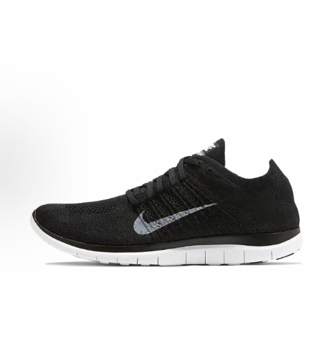 Nike Free RN 4.0 Barefoot fabric anti-slip lightweight low-top casual running shoes for men and women - Rainbow