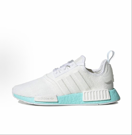 adidas originals NMD_R1 fabric TPU sports Daily support Low-top casual shoes for men and women, black, red and blue