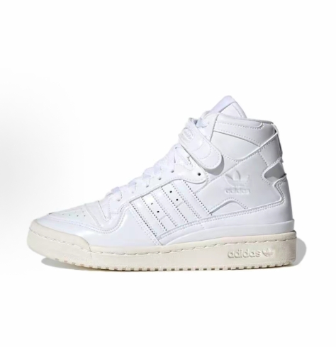 MARVEL/ Marvel x adidas originals FORUM 84 Hi Two-layer Cowhide top-layer cowhide Marvel Collaboration Wrapped Anti-slip Wear-resistant Lightweight High-top Sneakers for men and women