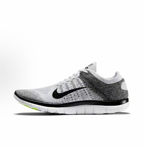 Nike Free RN 4.0 Barefoot fabric anti-slip lightweight low-top casual running shoes for men and women - Rainbow