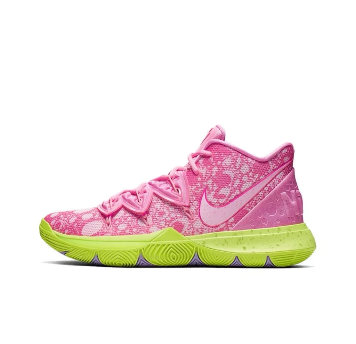 SpongeBob SquarePants x Nike Kyrie 5 Irving 5 派 Big Star SpongeBob SquarePants practical anti-slip, shock-absorbing and wear-resistant mid-top basketball shoes for teenagers