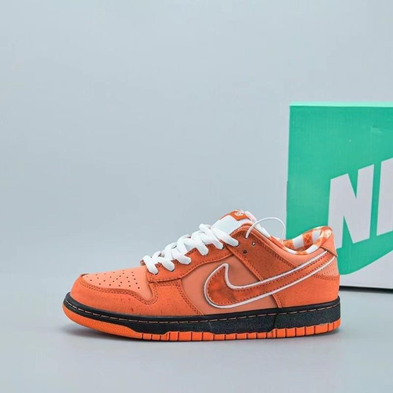 Special gift box of CONCEPTS x Nike Dunk SB Purple Lobster mid-top sneakers for both men and women