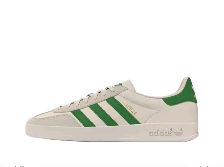adidas originals GAZELLE INDOOR wear-resistant low-top board shoes for men and women with red and white
