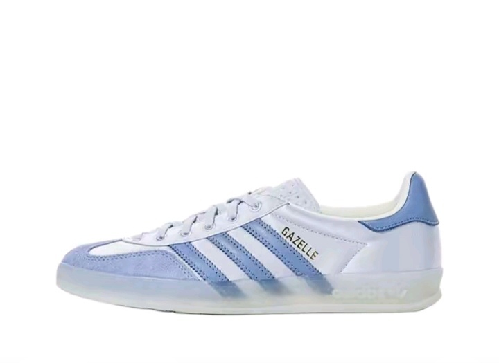 adidas originals GAZELLE INDOOR wear-resistant low-top board shoes for men and women with red and white