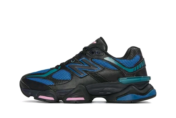 New Balance NB 9060 Fabric Synthetic leather Leather trend Retro sport cushioned low-top living casual shoes for men and women alike off-white