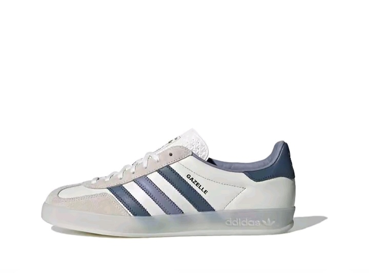 adidas originals GAZELLE INDOOR wear-resistant low-top board shoes for men and women with red and white